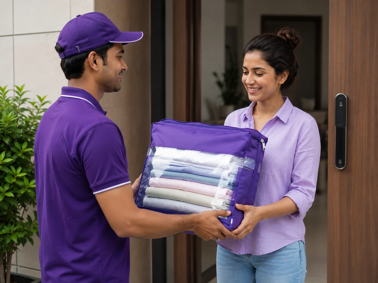 Delivered fresh to door