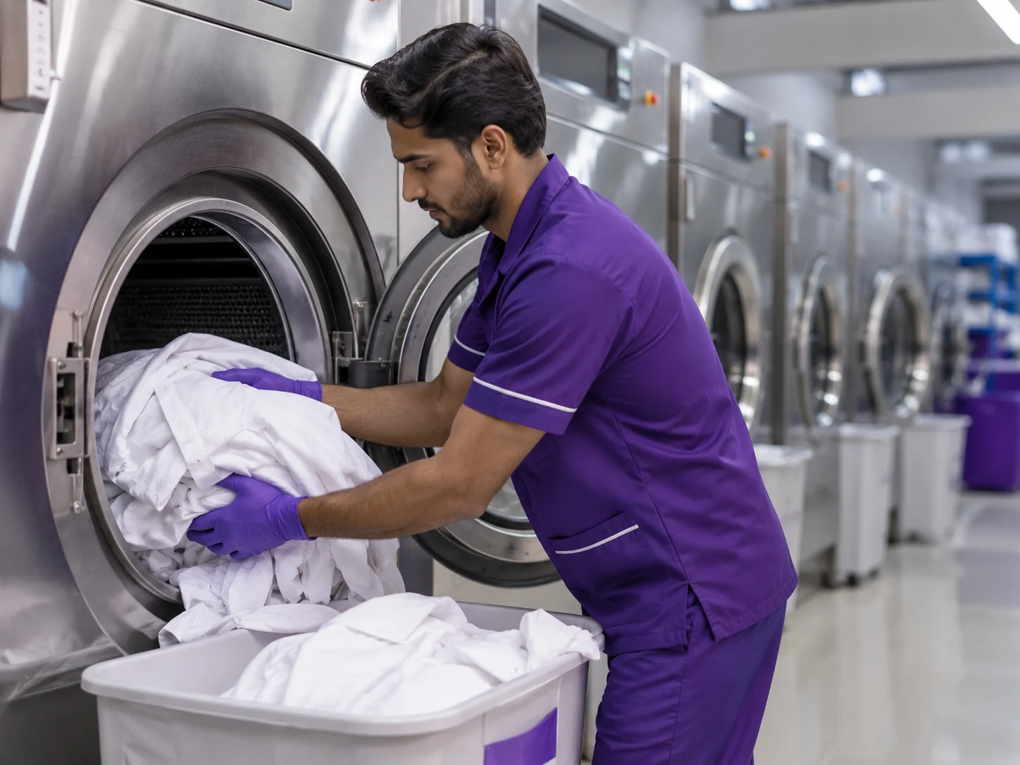 We clean with care